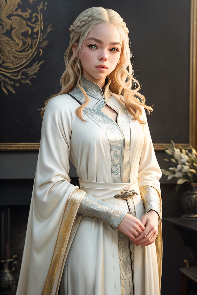 00158-2955761847-dreamshaper_7-photo of (m4lc0ck-130), a woman as a (sexy Targaryen) in (Game of Thrones_1.2), (wearing a long sleeve white robe_1.1), (black d.png